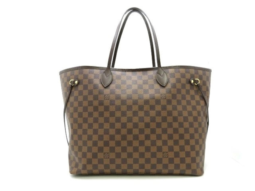 LOUIS VUITTON Neverfull Tote Bag Damier